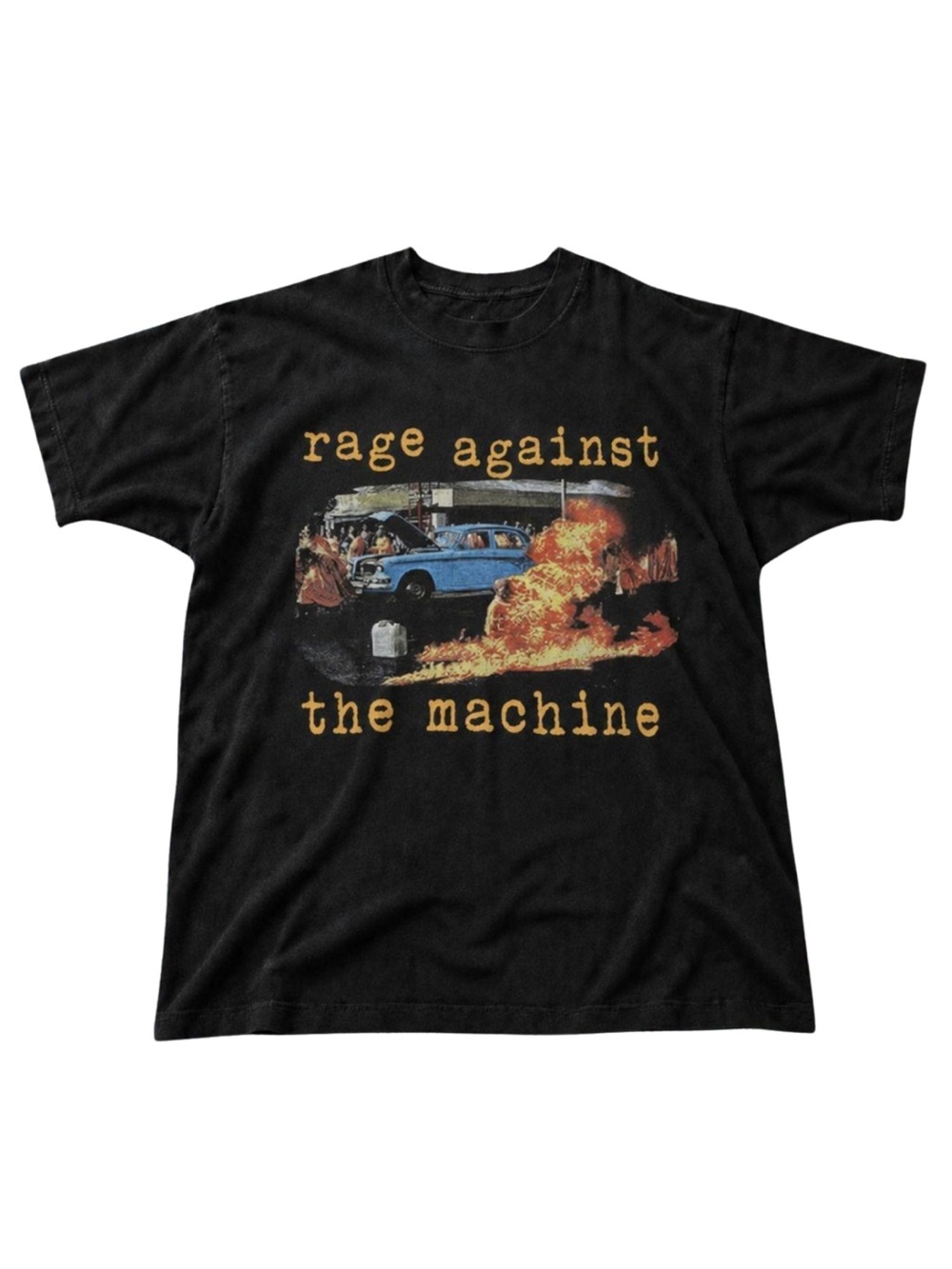 Gildan Rage Against The Machine Black Graphic Tee